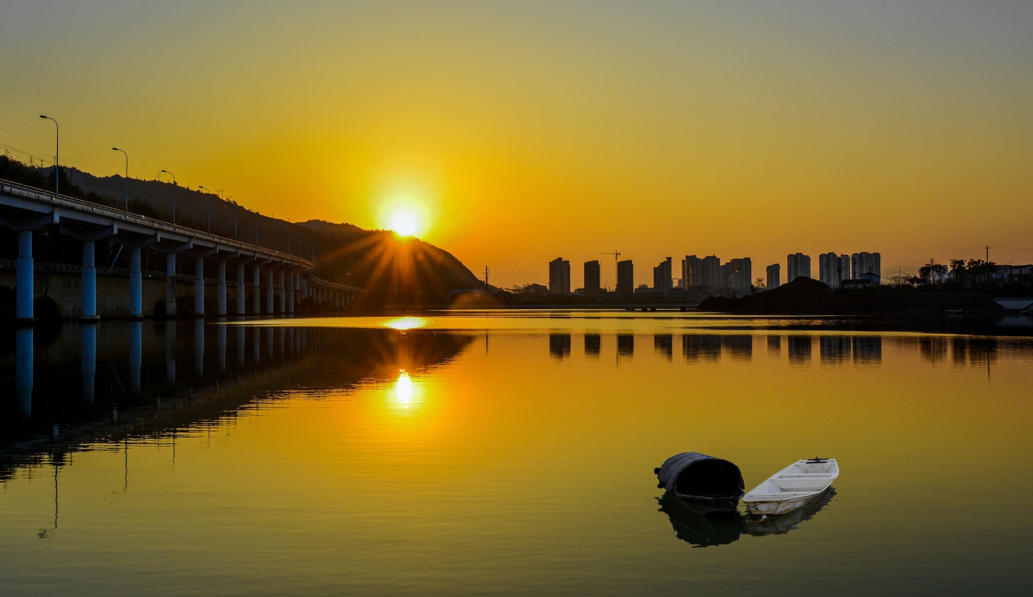 澧江夕照