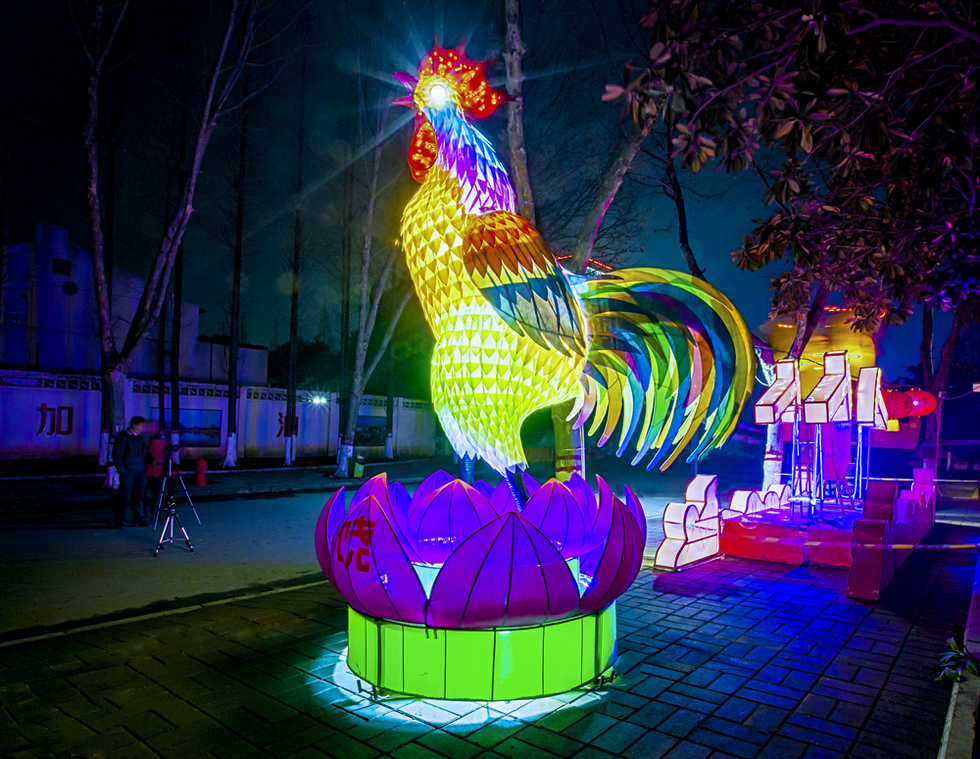 金鸡报晓