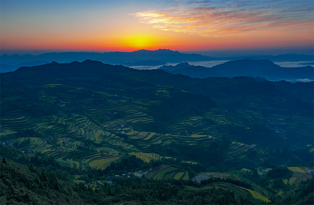 田园秋景
