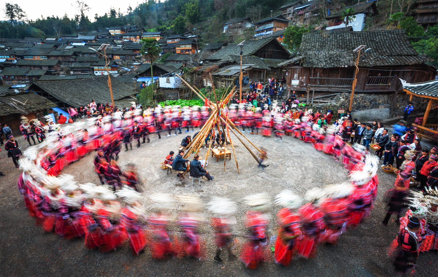 南脚苗寨过新年