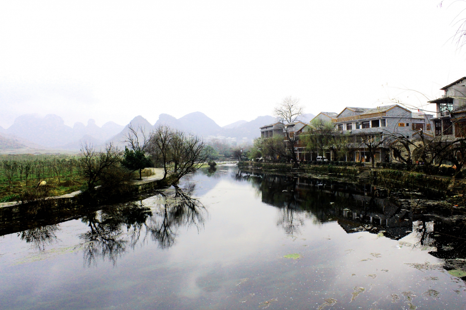 石头寨冬景