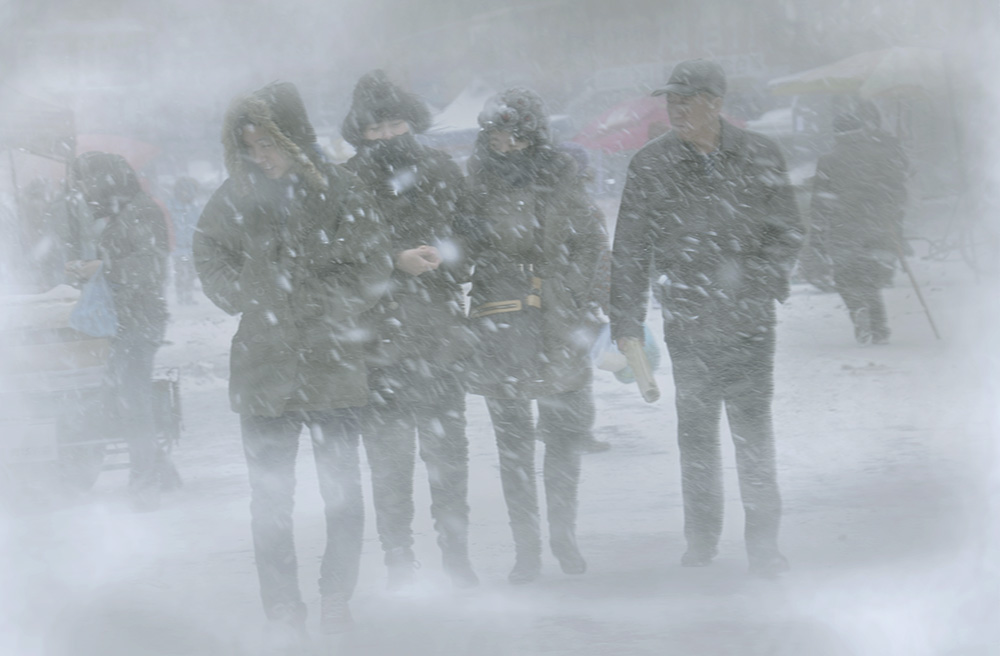 风雪途中