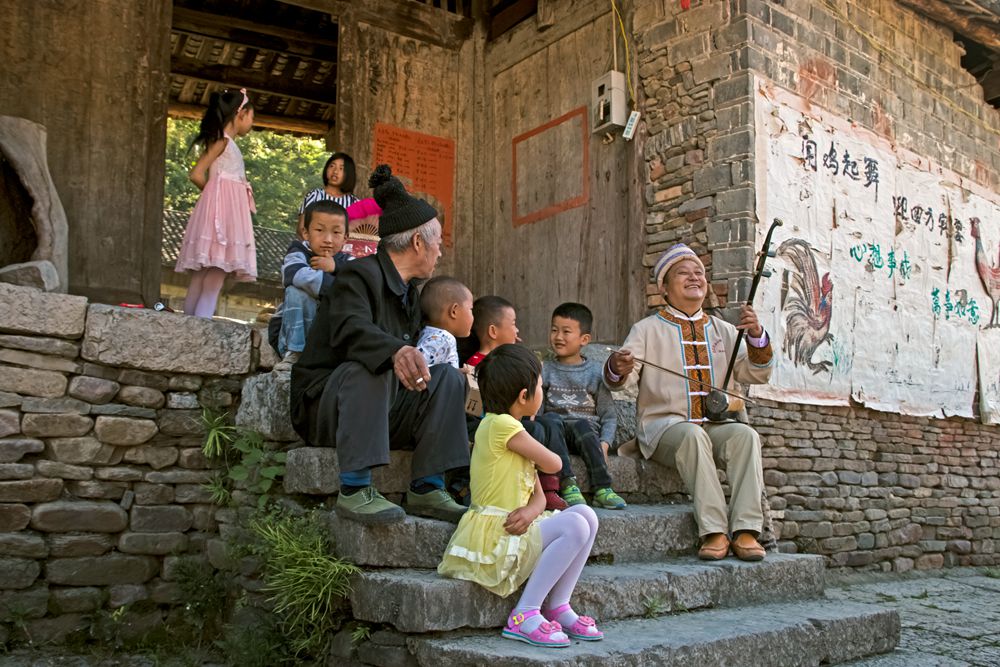 院子里的文艺生活