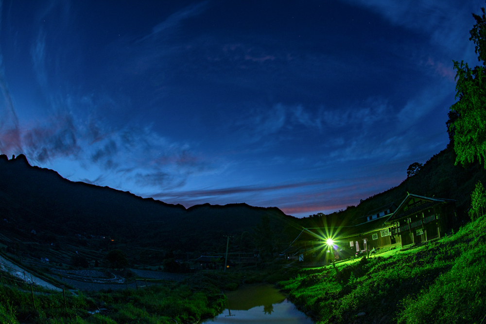 乡村夜色