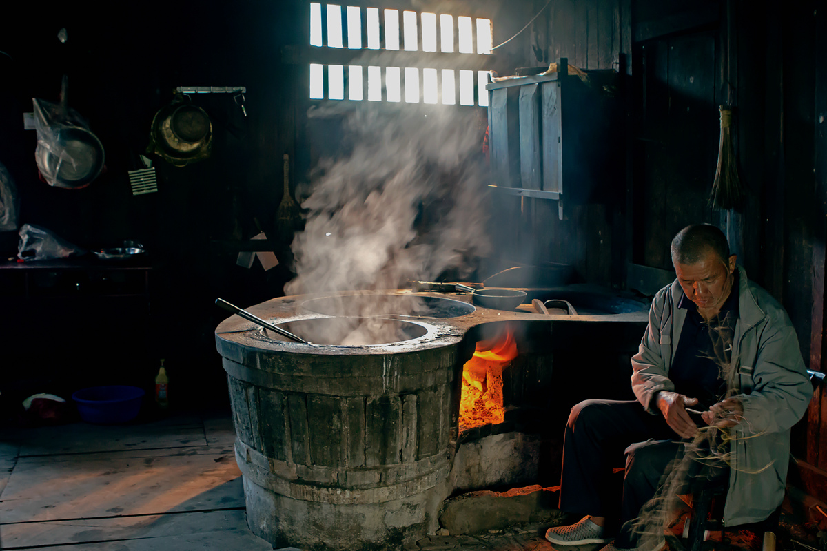 留守老人的生活