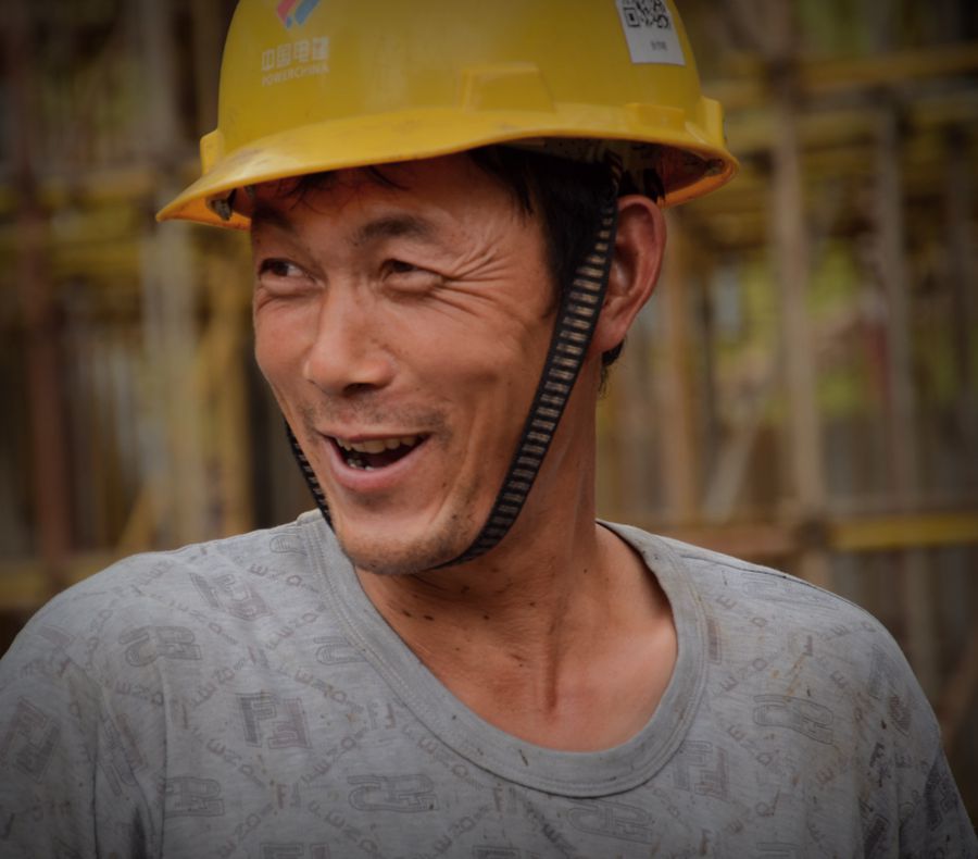 快乐的建筑工