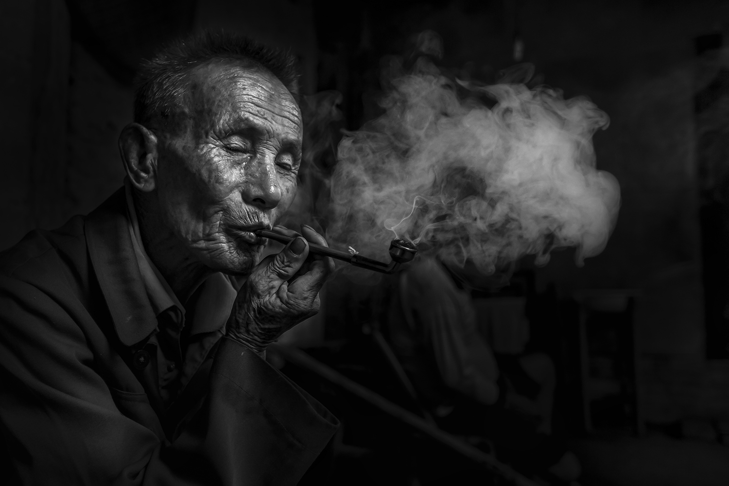 《旱烟的味道》