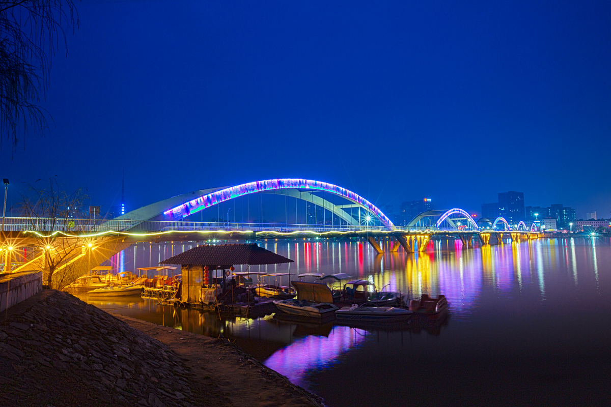 夜拍育阳桥