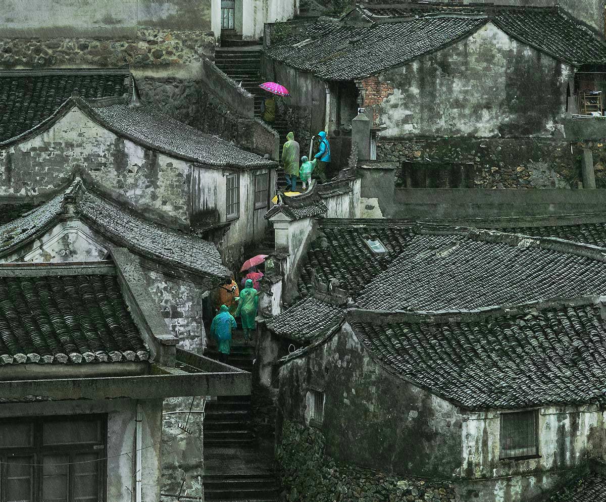 烟雨老巷