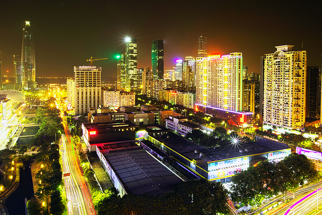 深圳城市夜色