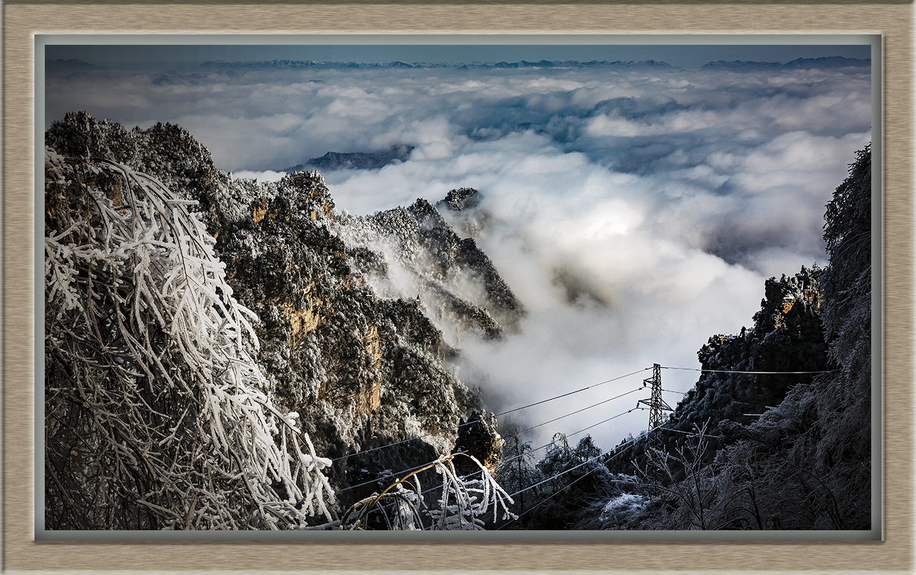 首雪天子山2