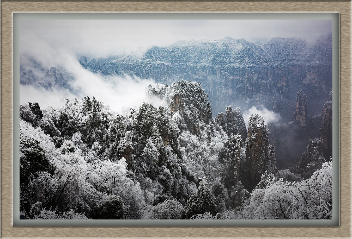 首雪天子山1