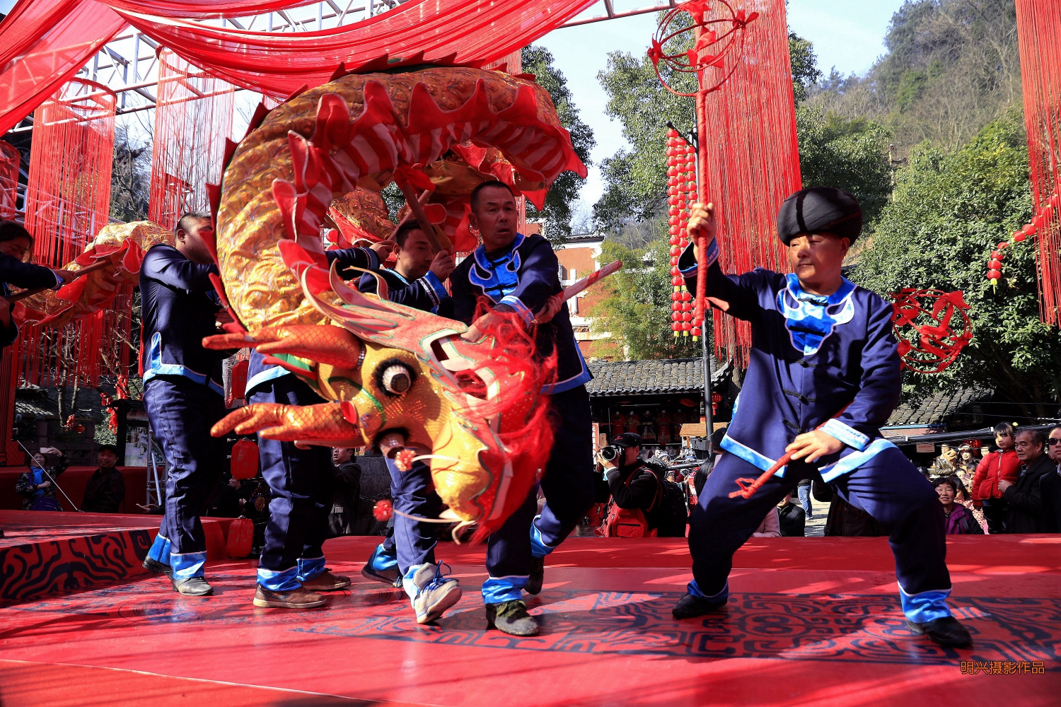 土家风情园民俗文化会演