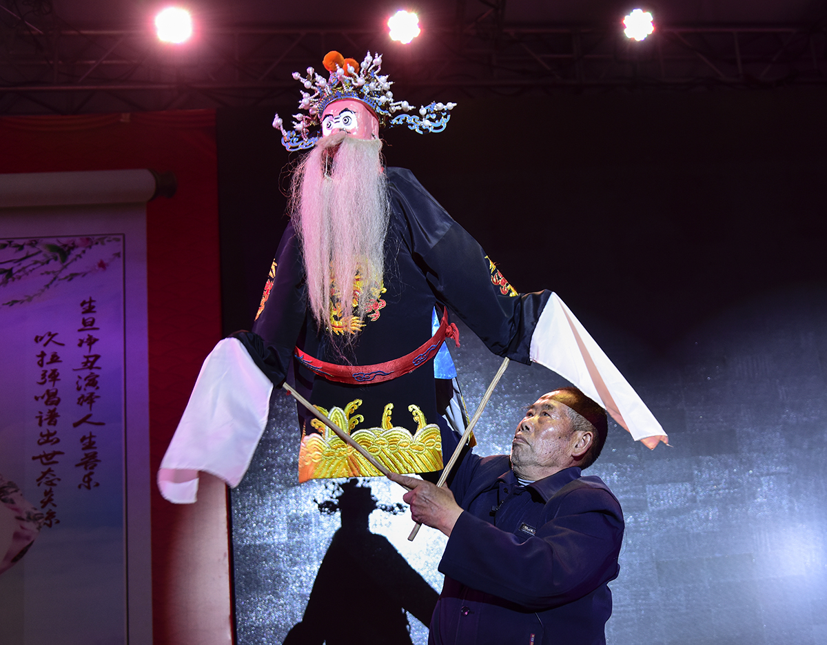 仗头木偶戏