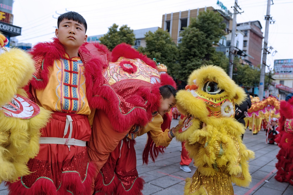 小小舞狮队