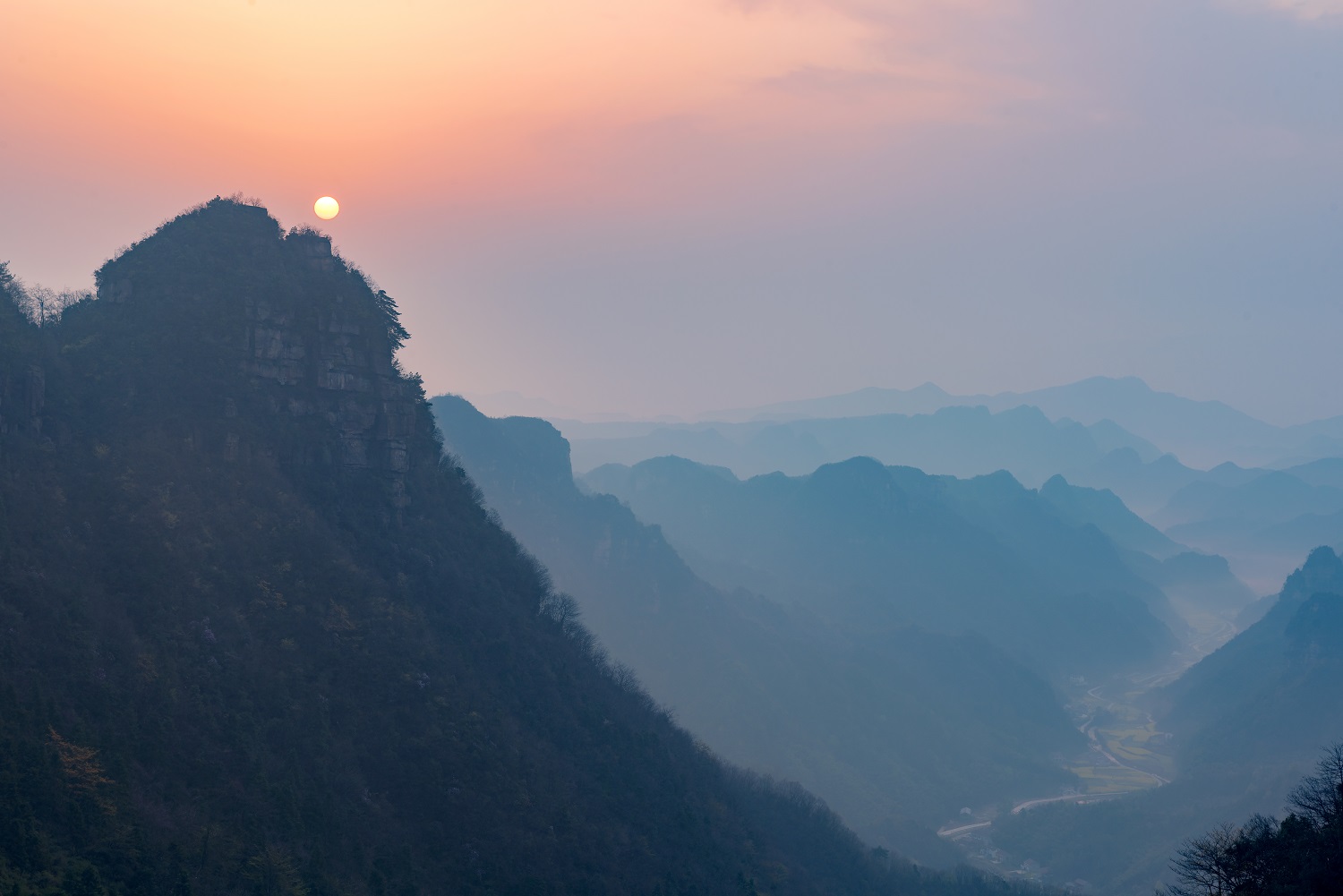 五雷山日出