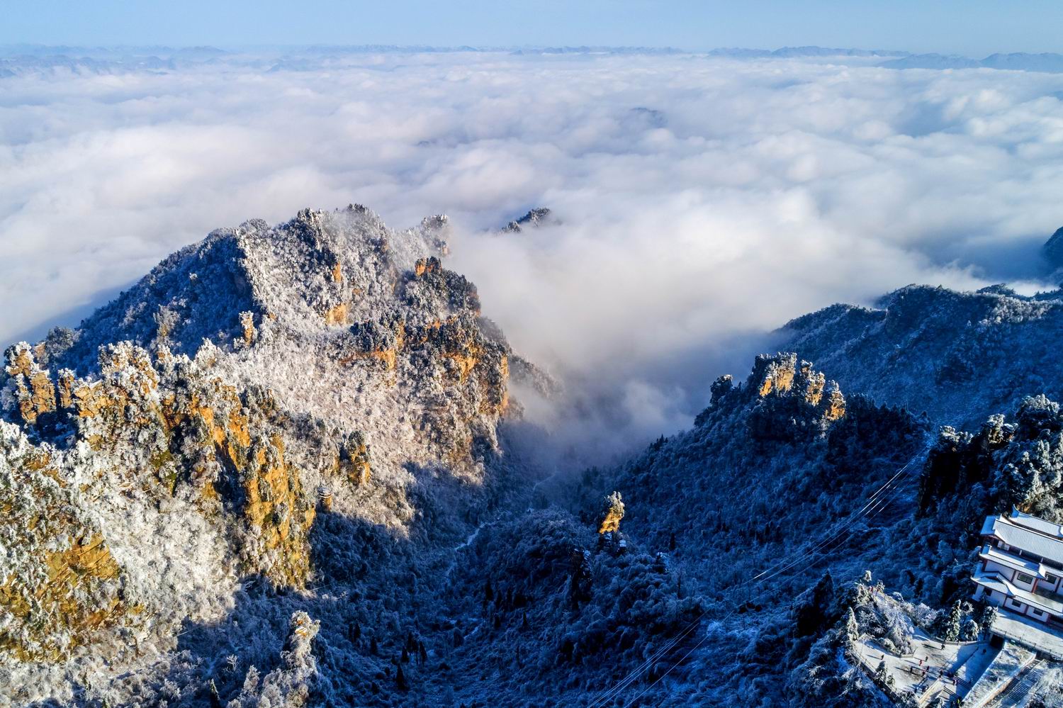 《雪域神山张家界》组照三