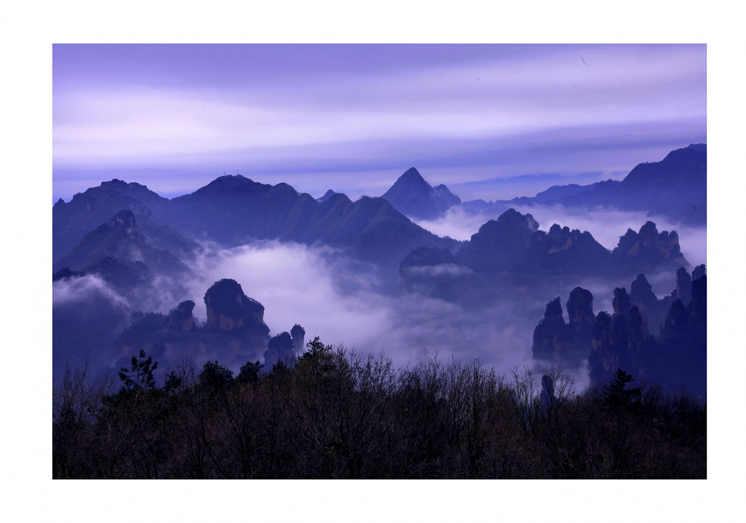 天子山