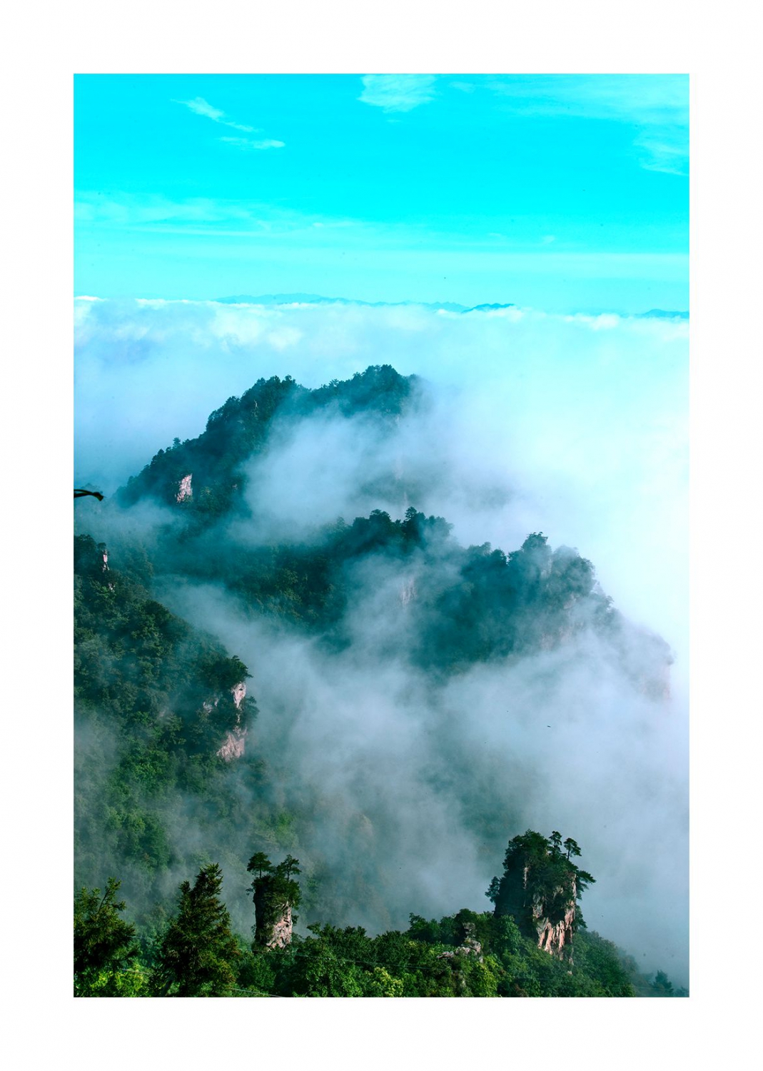 烟云天子山