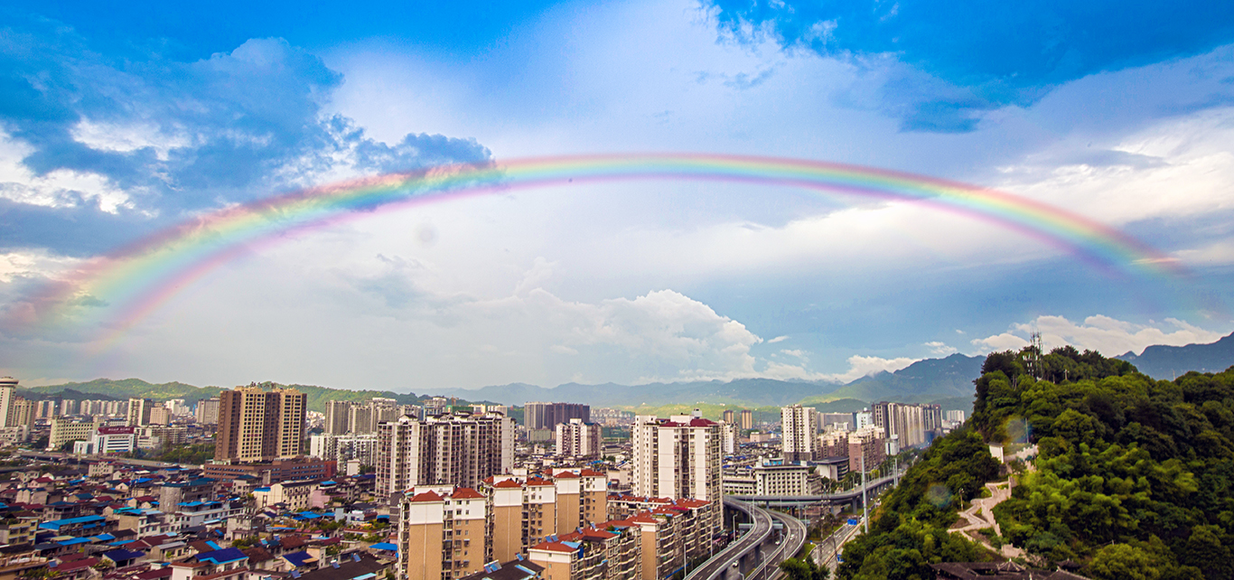 雨后清晨