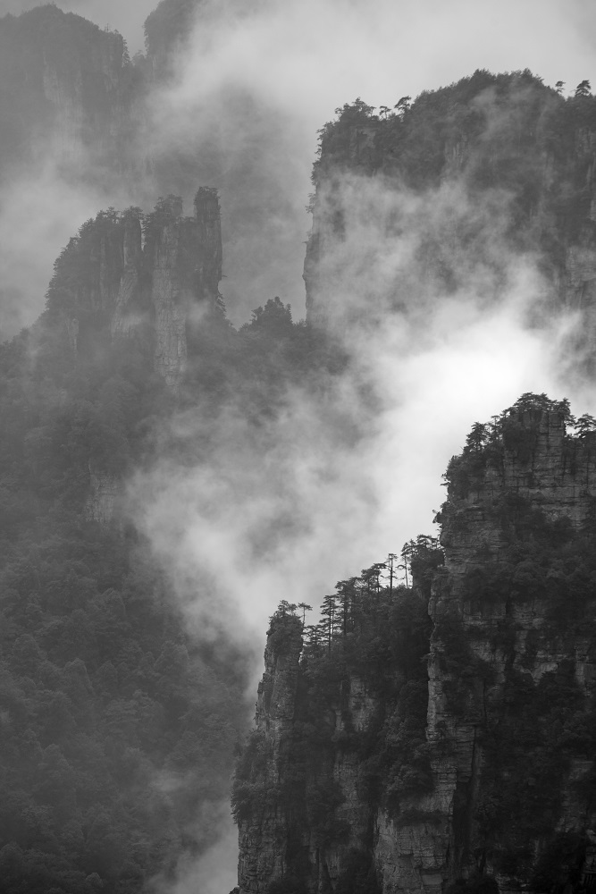 水墨天子山