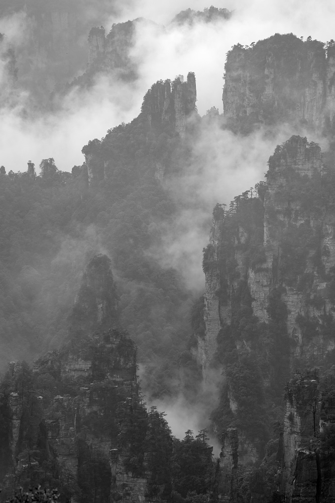 水墨天子山