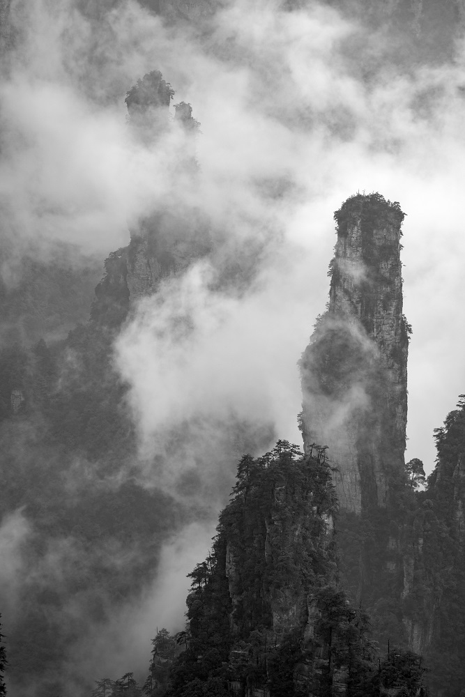 水墨天子山