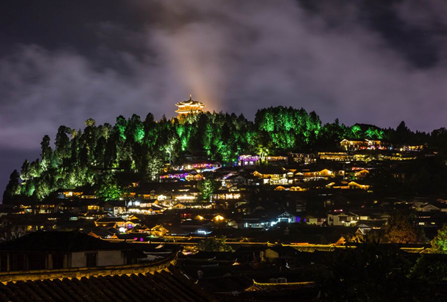 丽江夜色