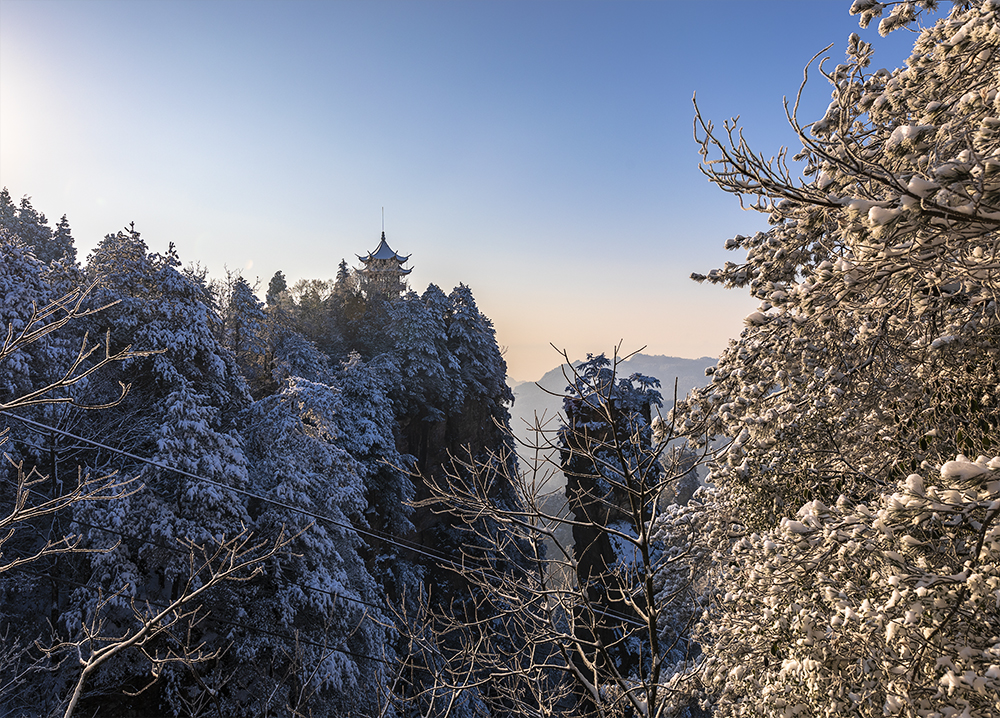 黄石寨瑞雪