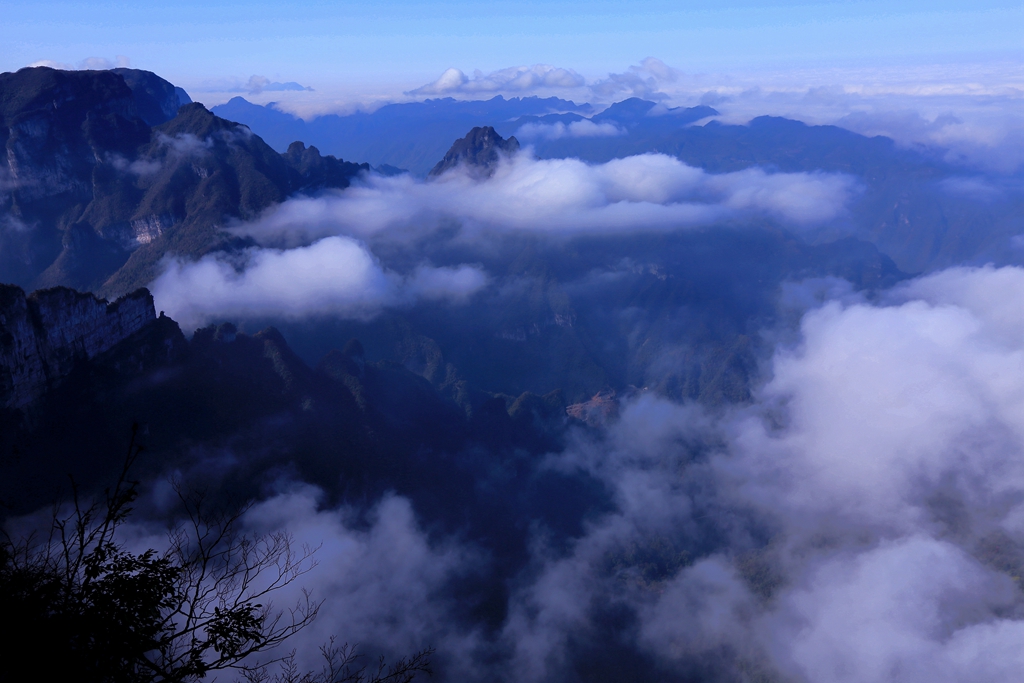 天门山风光