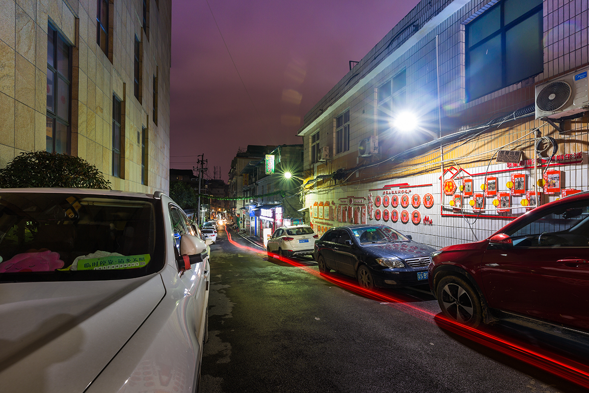 西门溪新夜色