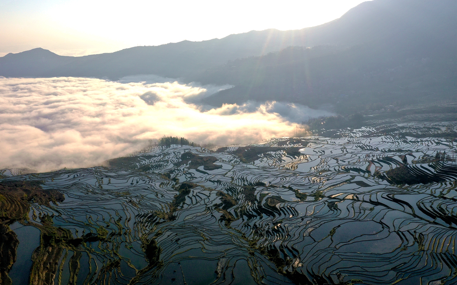 云海梯田