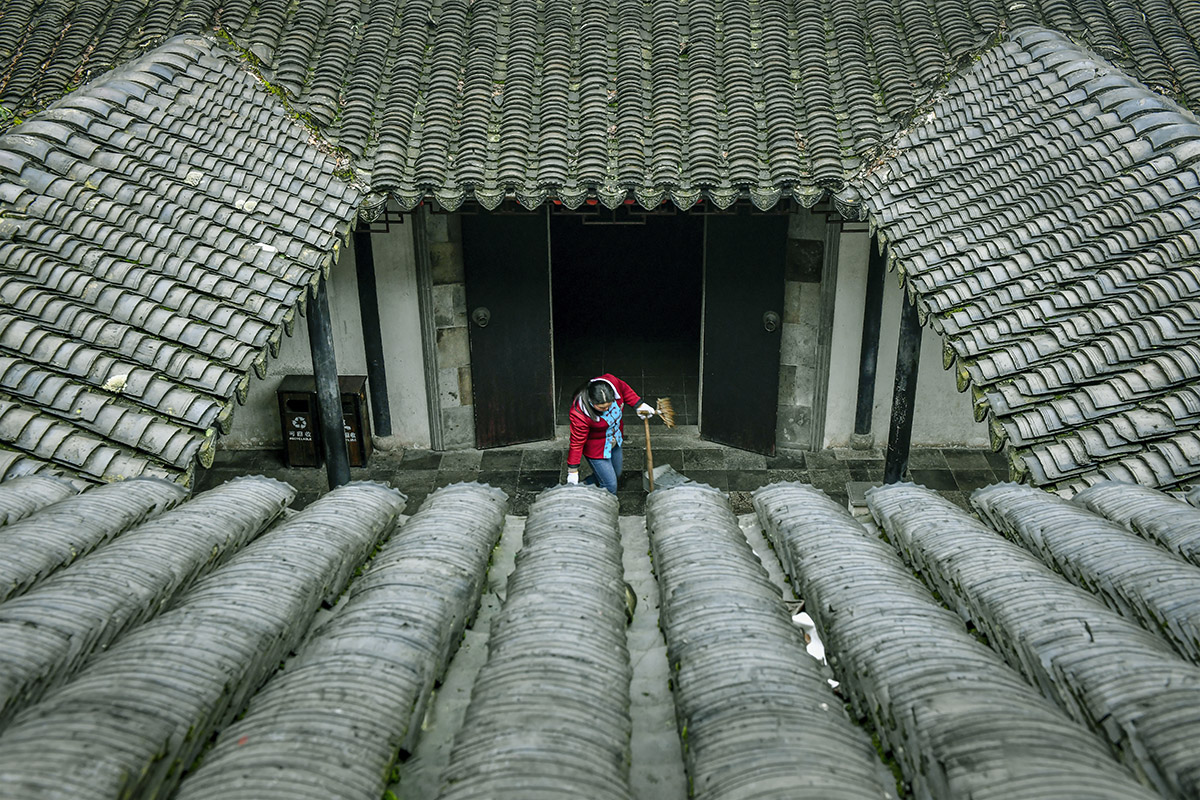 古宅庭院