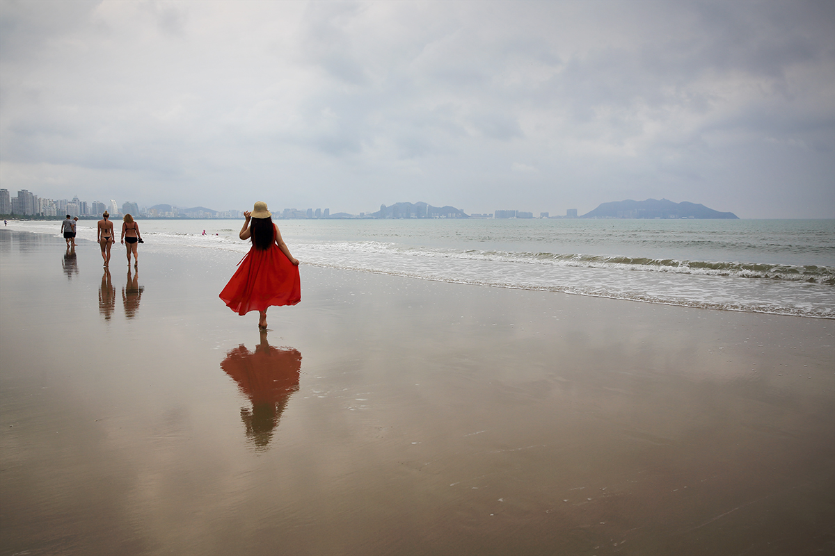 海滩