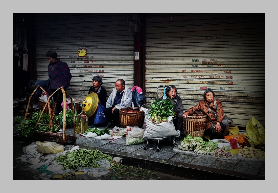 菜市场掠影