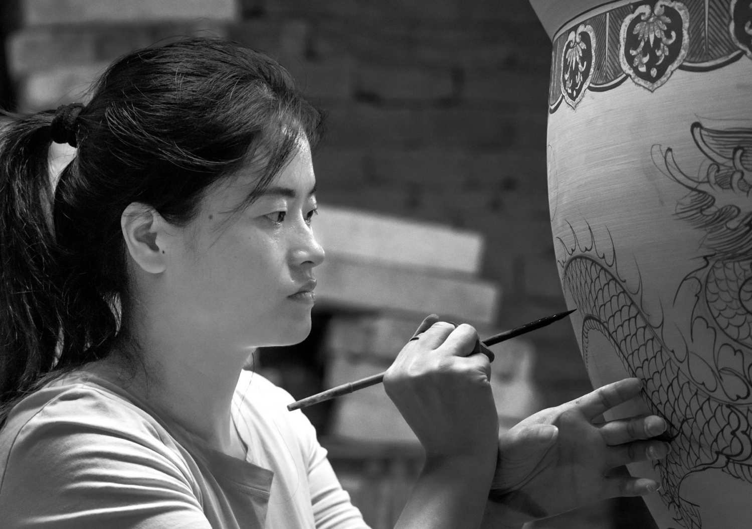 描龙手