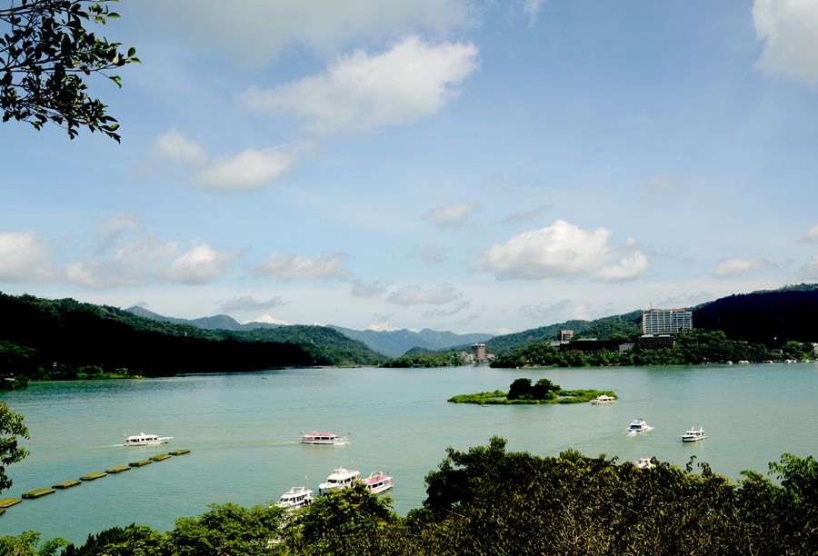 日月潭风光