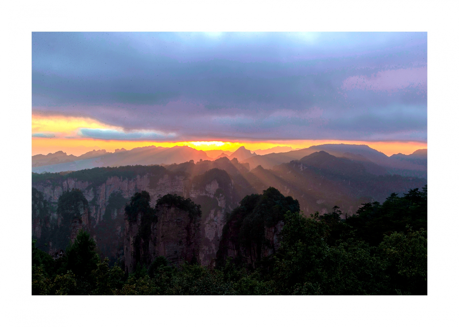 良晨美景