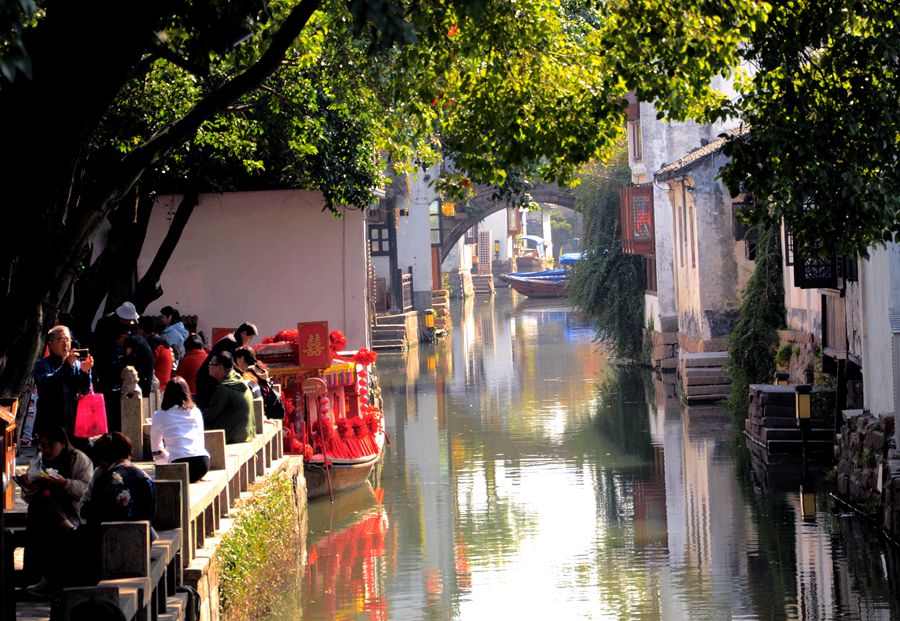 水乡秋景