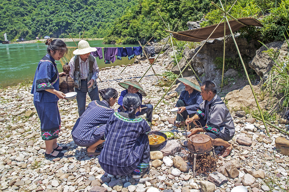茅岩河上打魚人(6)