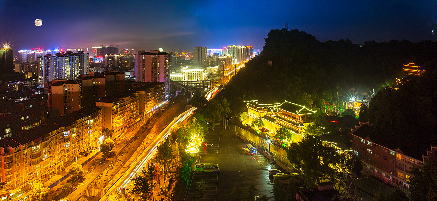 南庄坪夜景