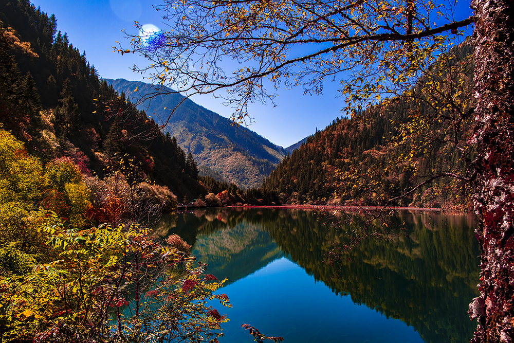 九寨沟风光