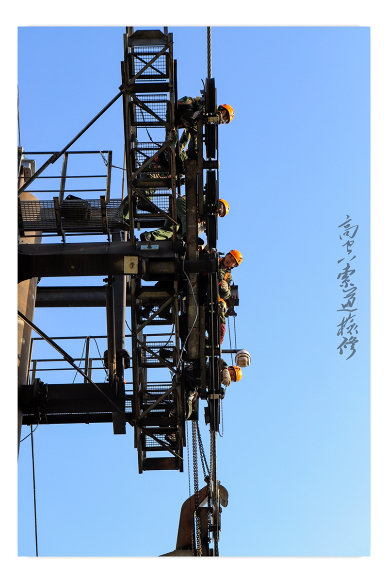 高空索道检修