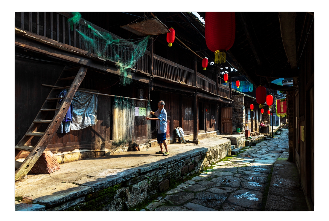 苦竹寨里的老人