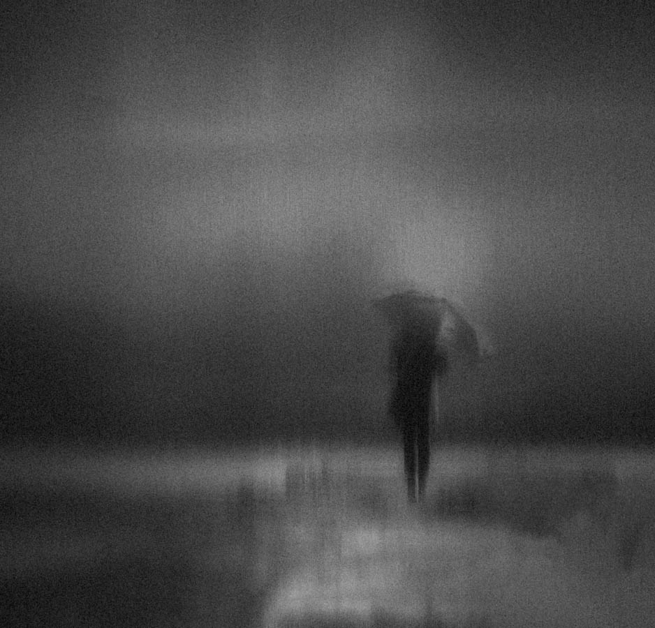 雨中