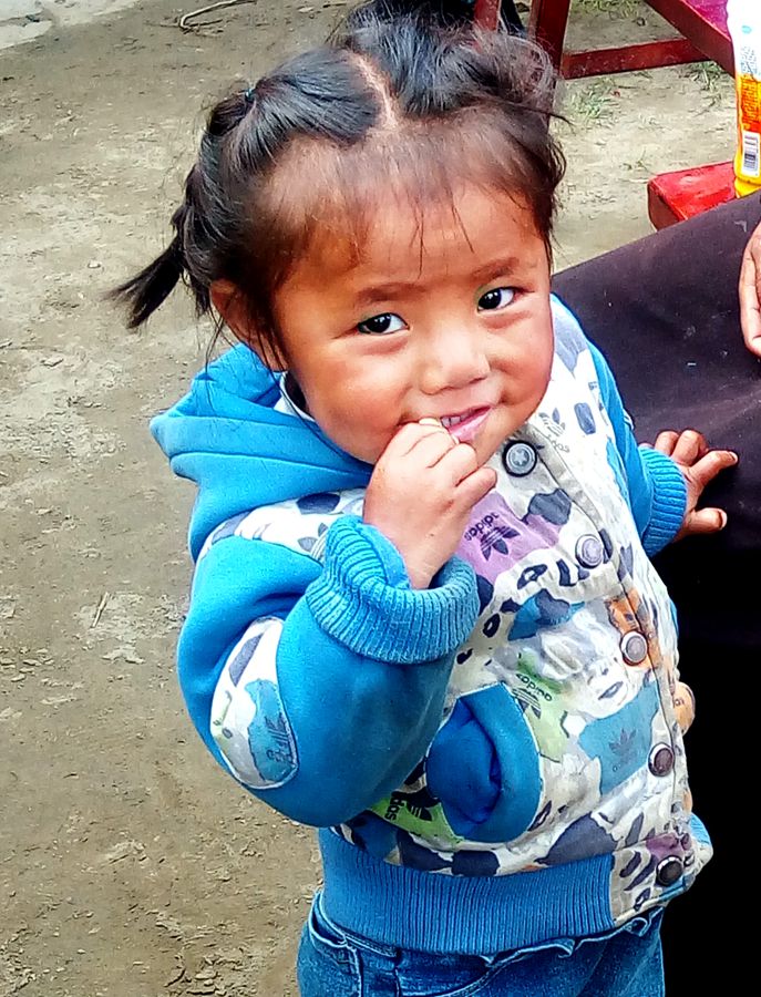 藏族小妞