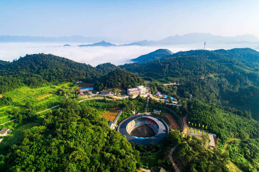 三家馆桥丰斗牛场全貌